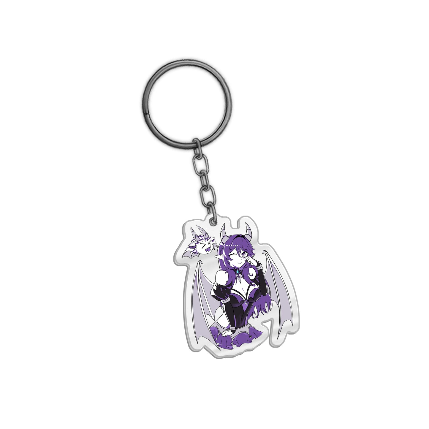 Lucia Mauve 'Adorable' Keychain