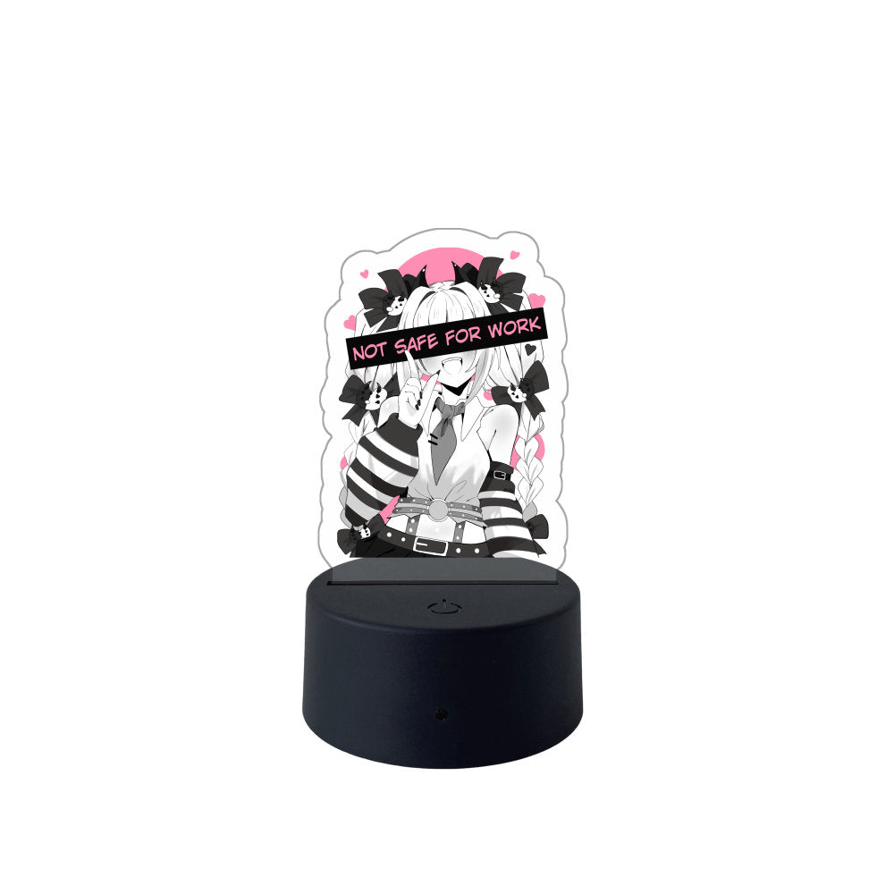 Lucky Akuma Not Safe For Work LED Desk Lamp