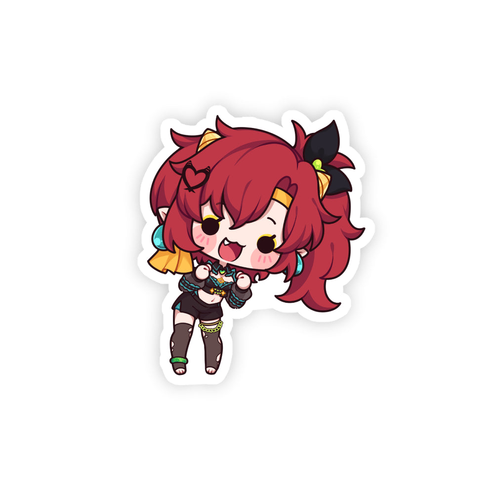 LumChanDesu Happy Sticker