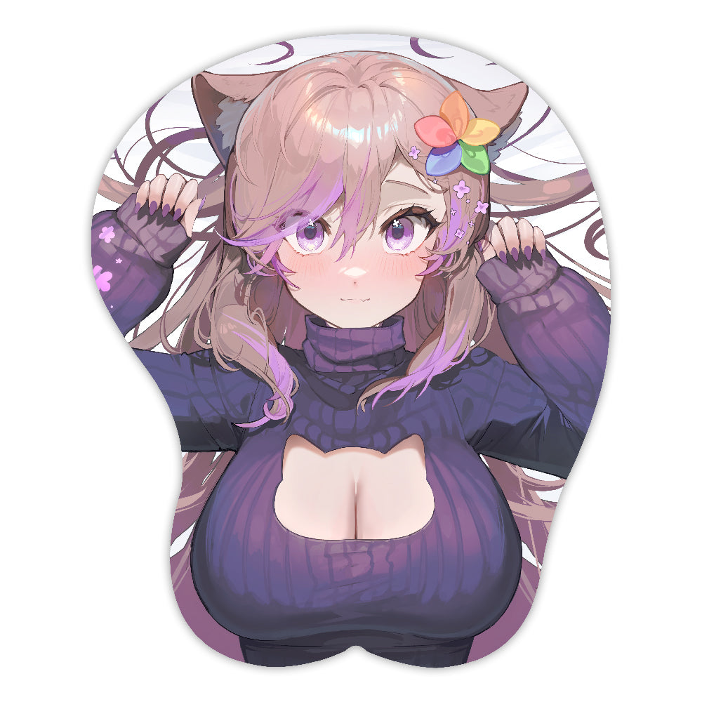 NekoElla 3D Mousepad