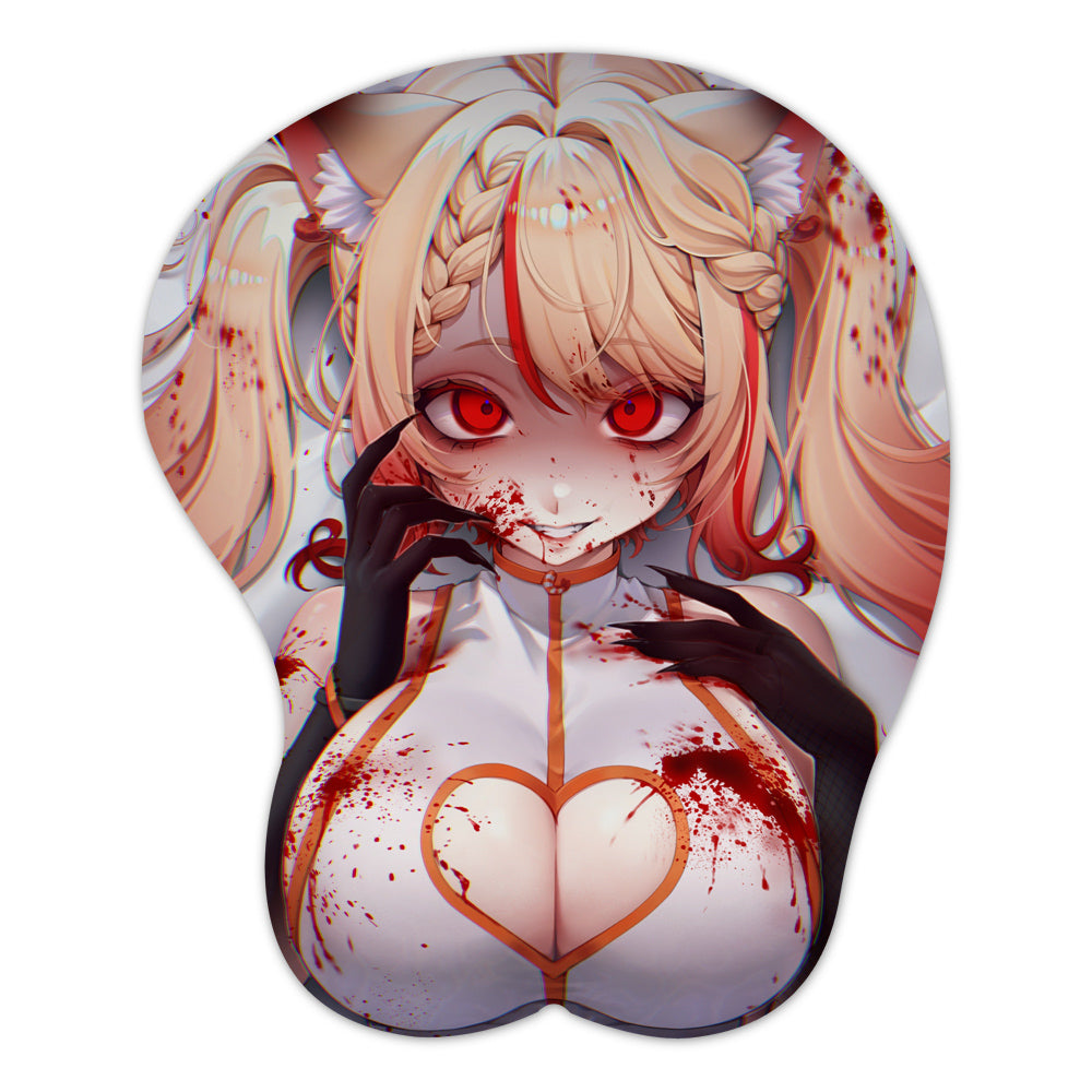 Ebiko Stained Sheets 3D Mousepad