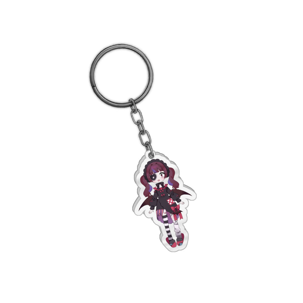 MaimeMeow Eyepatch Dolly Keychain