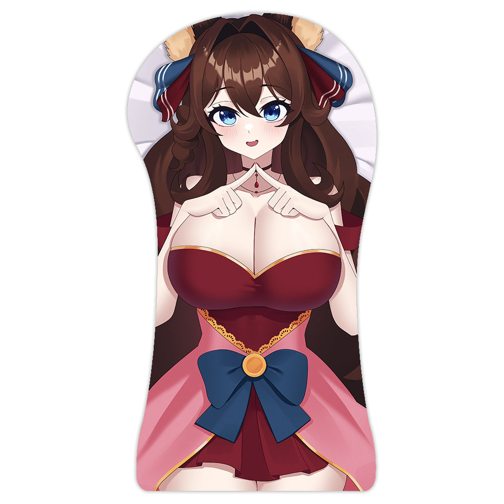 MaknCh3esy "Bottom Emoji" XL 3D Mousepad