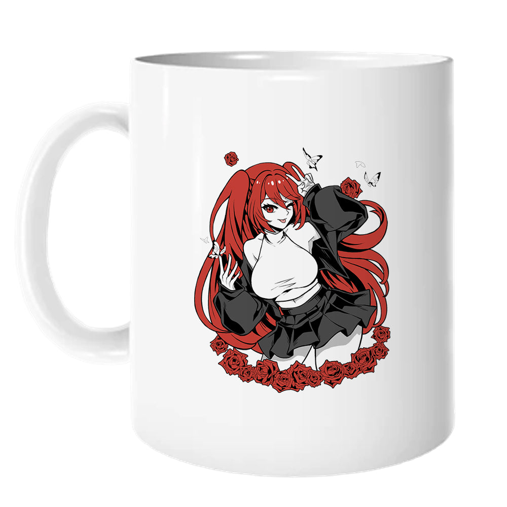 MarryofBlood "Butterflies & Roses" Mug