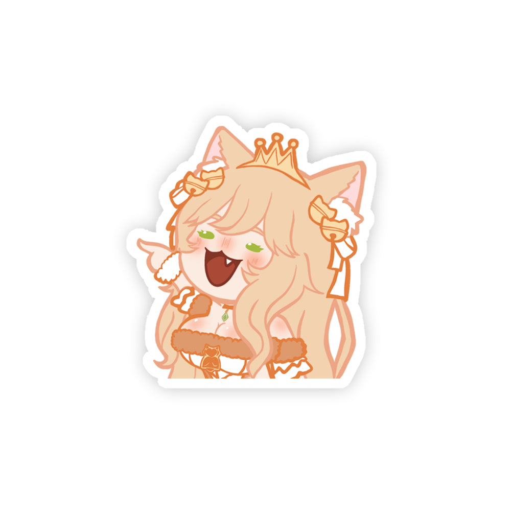 MelodiaMews "Laughing Cattitude" Sticker