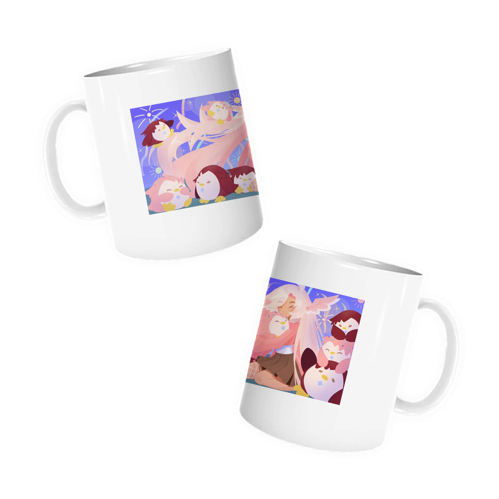 MenguStrawbs "Scoops!" Mug