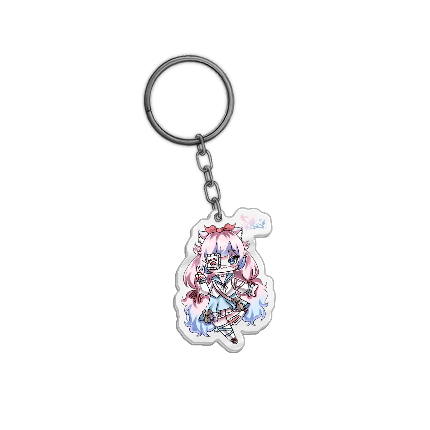 Meowstical Keychain