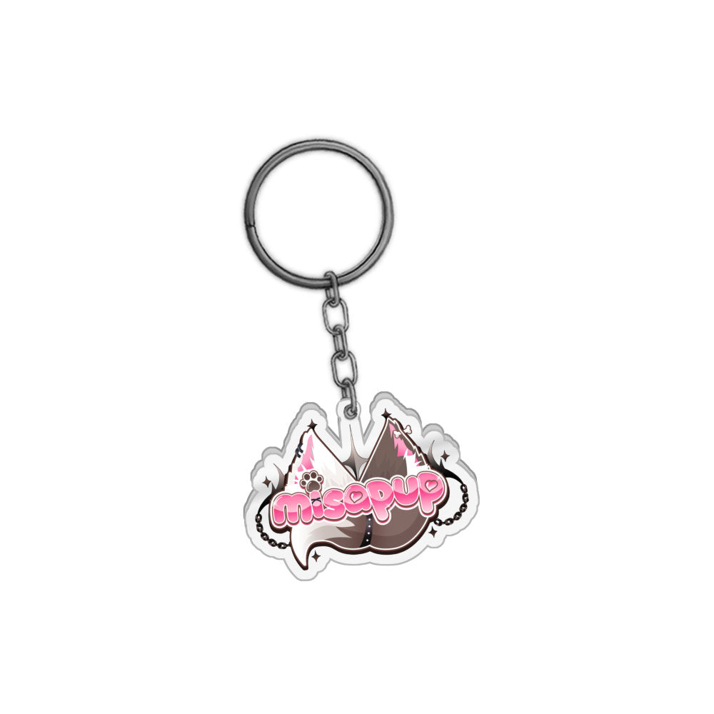 Misapup Logo Keychain