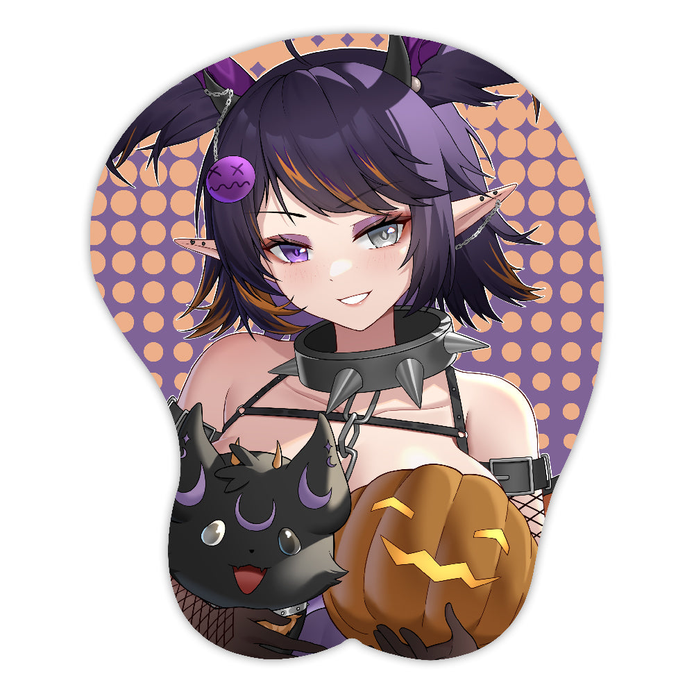 Mistiplayer Orange Demon 3D Mousepad