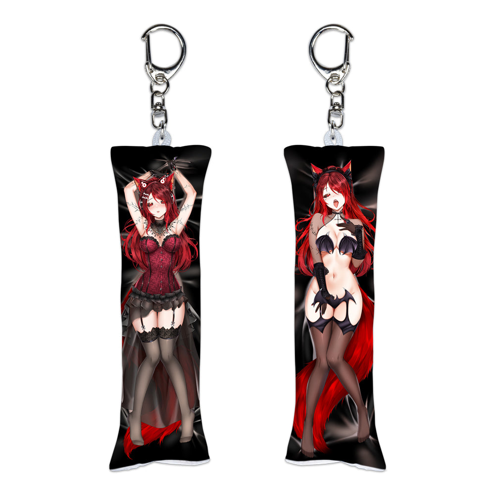 M'iyu Fhey "Sanguine Seduction" Black Daki Keychain