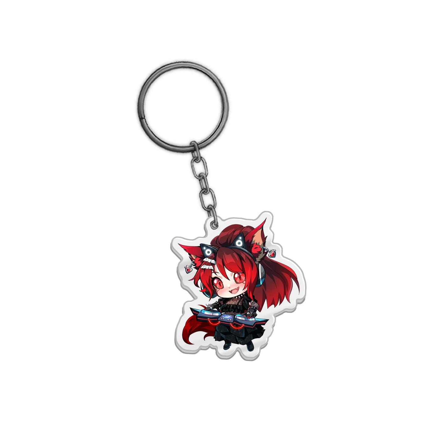 M'iyu Fhey "Chibi Gothic" Keychain