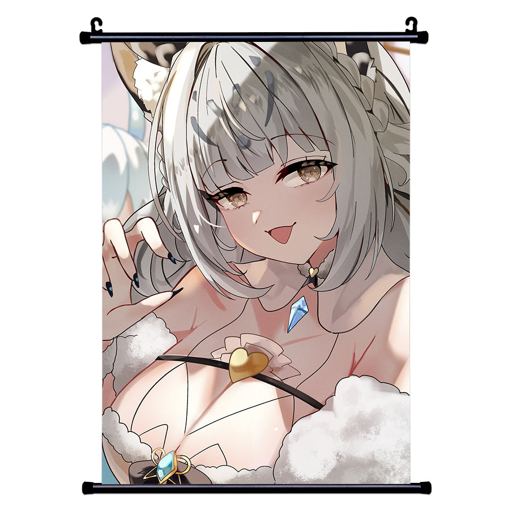 MomoChanVT "Lounging Leopard" Wall Scroll