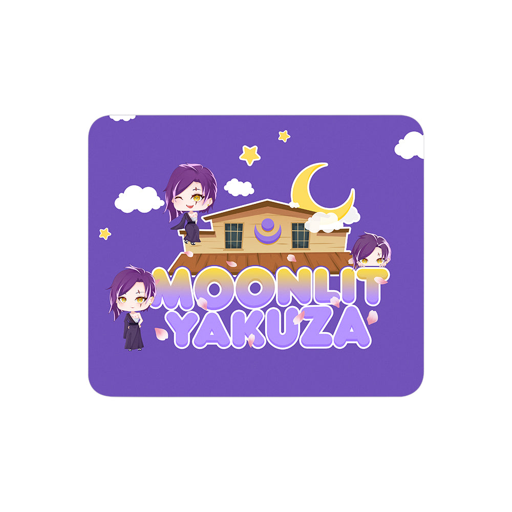 LunariValkyrie Moonlit Yakuza Mousepad