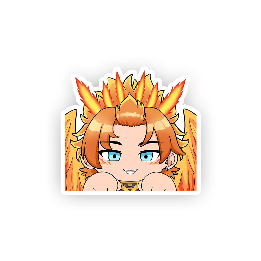 MythicDuo Flare Peeker Sticker Add On