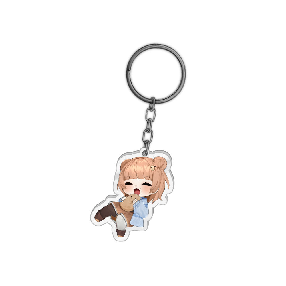 NaocchiUwU Cuddles Keychain