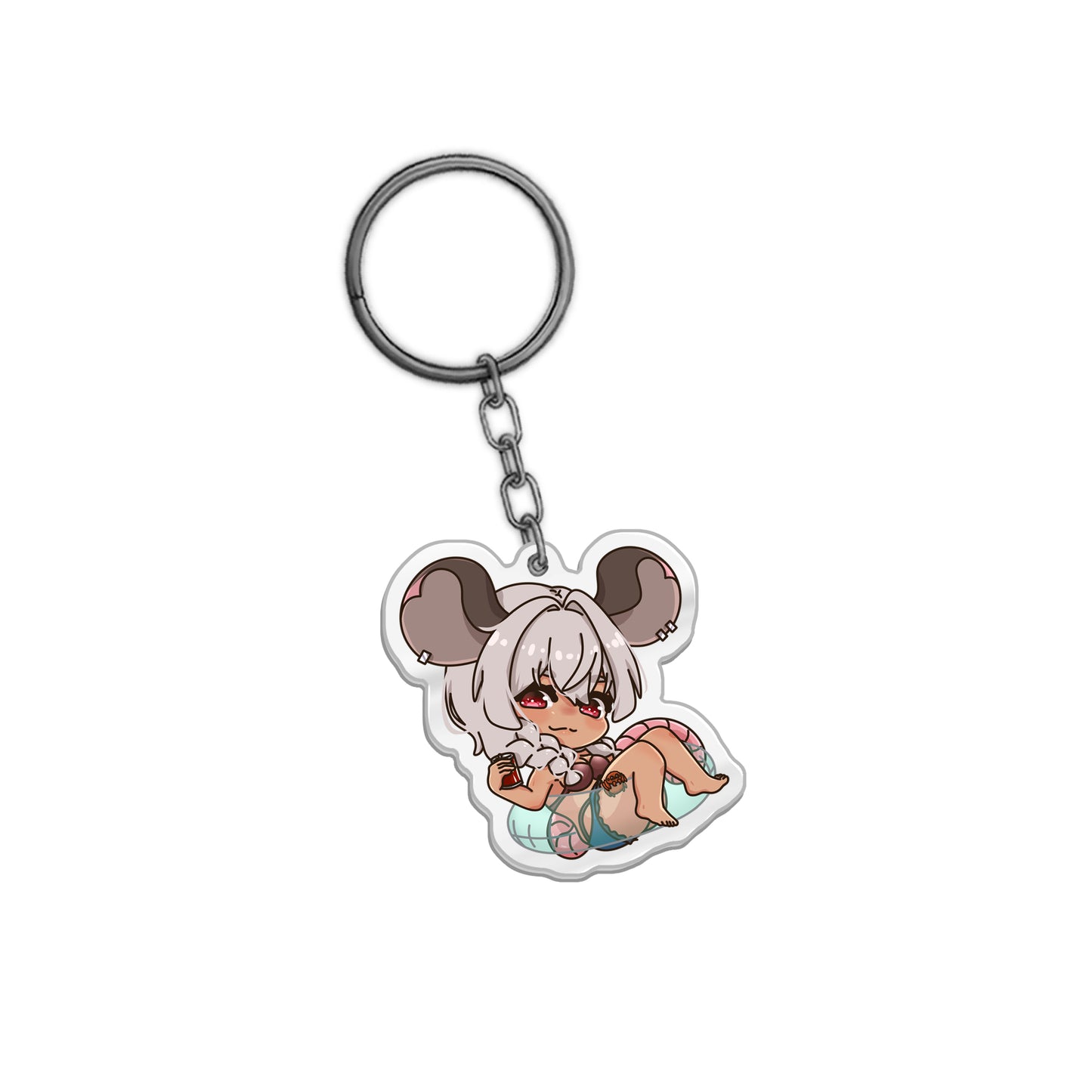 NellieAndGrits "Summer Splash" Acrylic Keychain