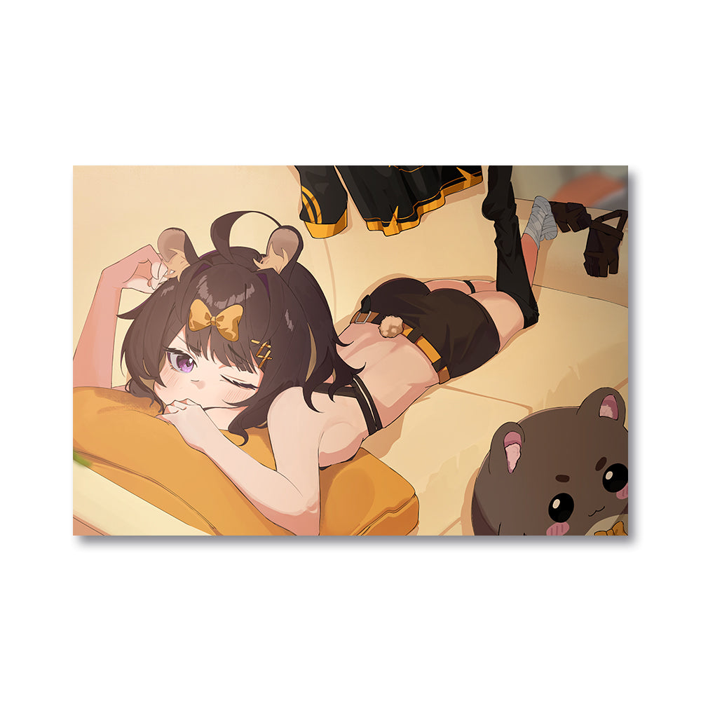 Nemusagi "Pouting Pika" Poster