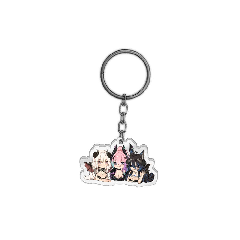 Nightshade Chibi Darlings Keychain