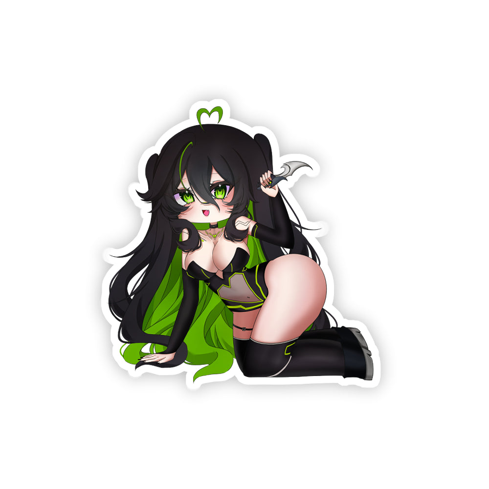 NocturnalNerves "Cyber Human" Sticker