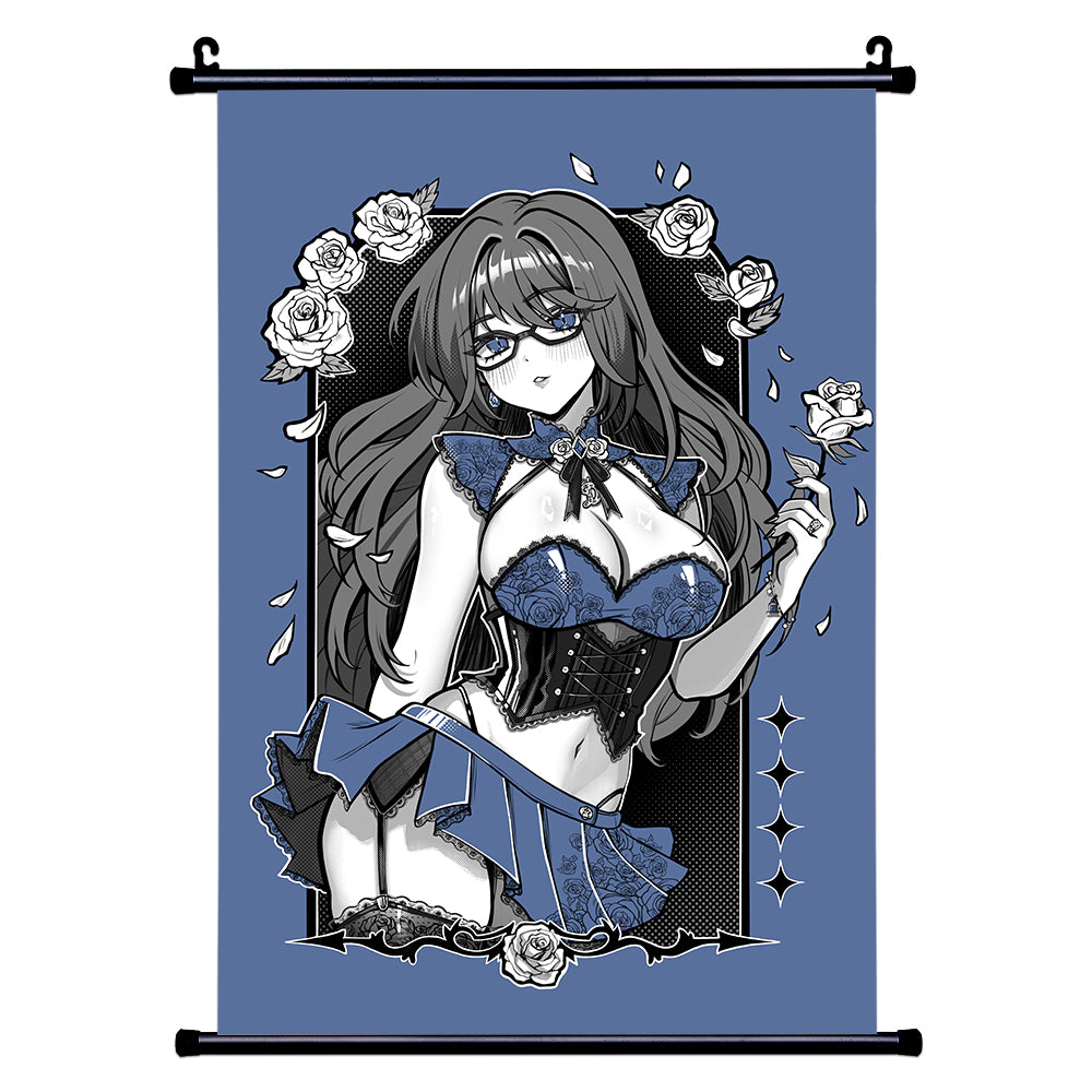 NomadicWhovian Waifu Wall Scroll