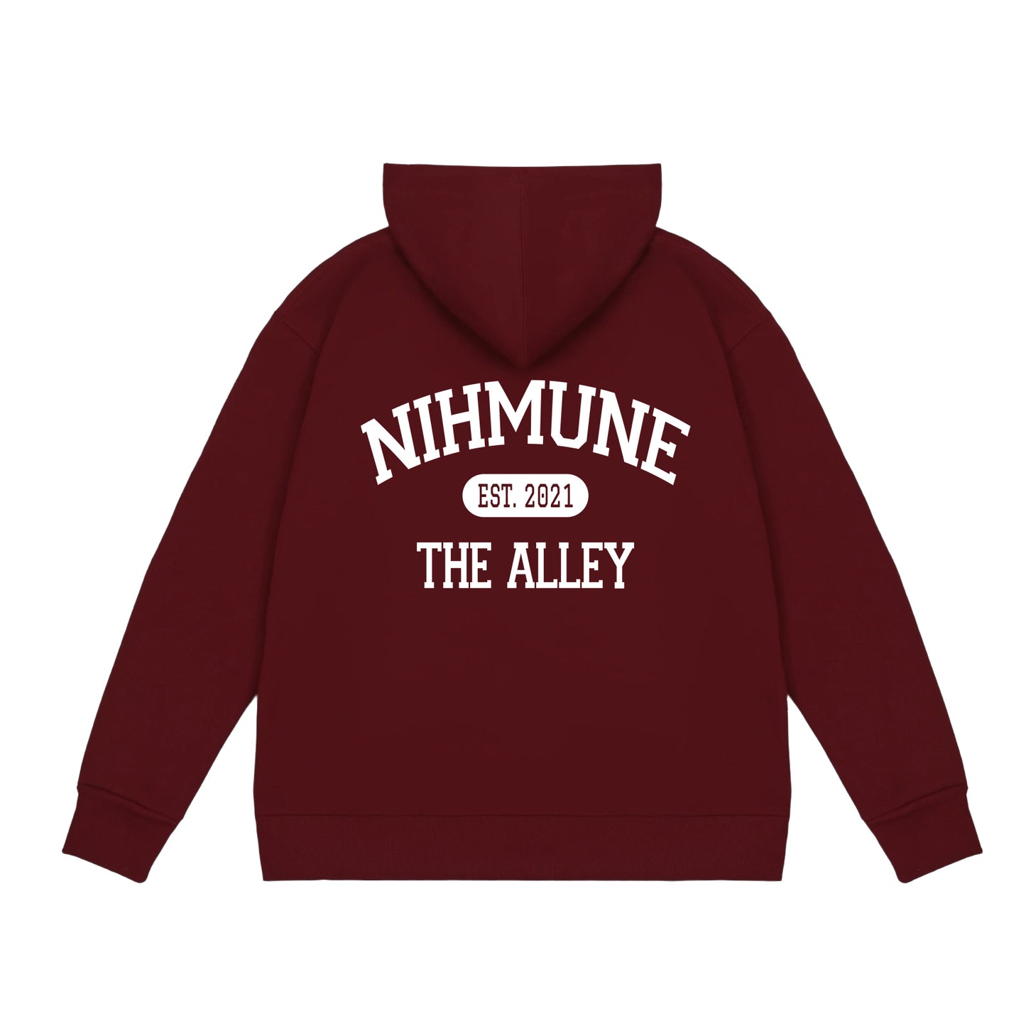 Numi University Red Zip Up Hoodie