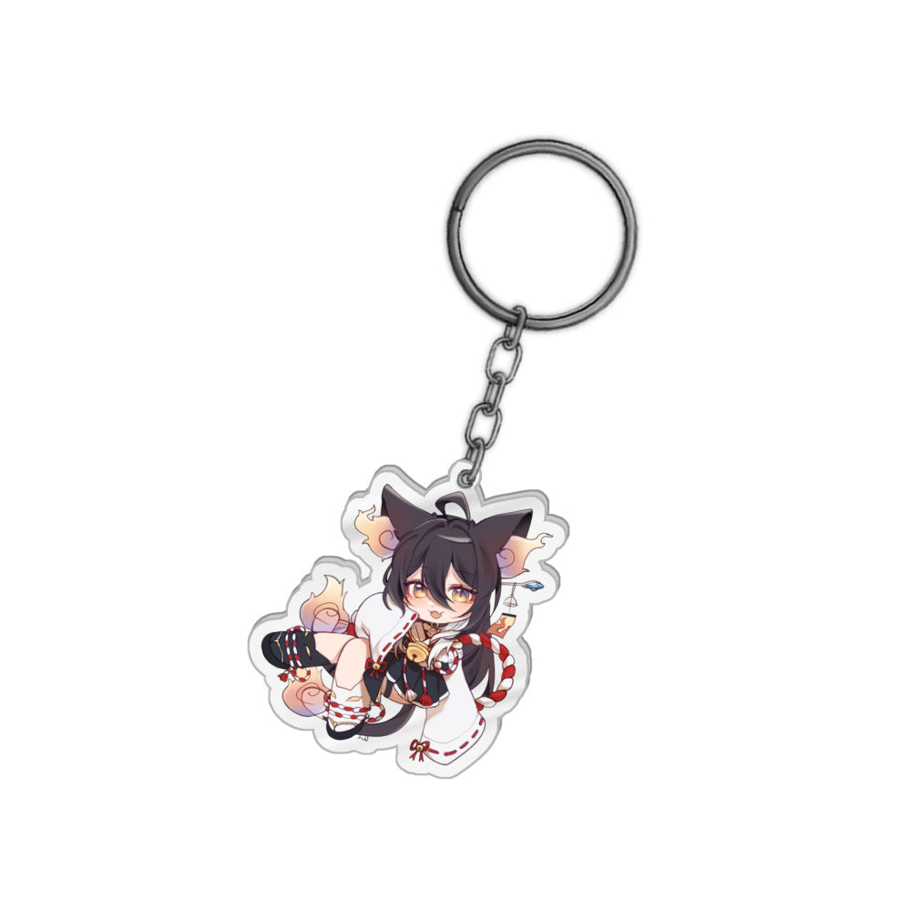 Pikoyin Neko Maiden Keychain