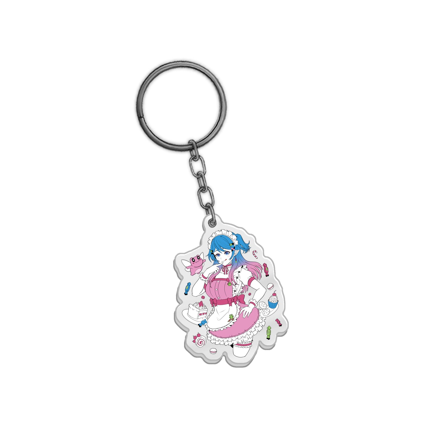 Pinkicafe "Magical Maid" Keychain