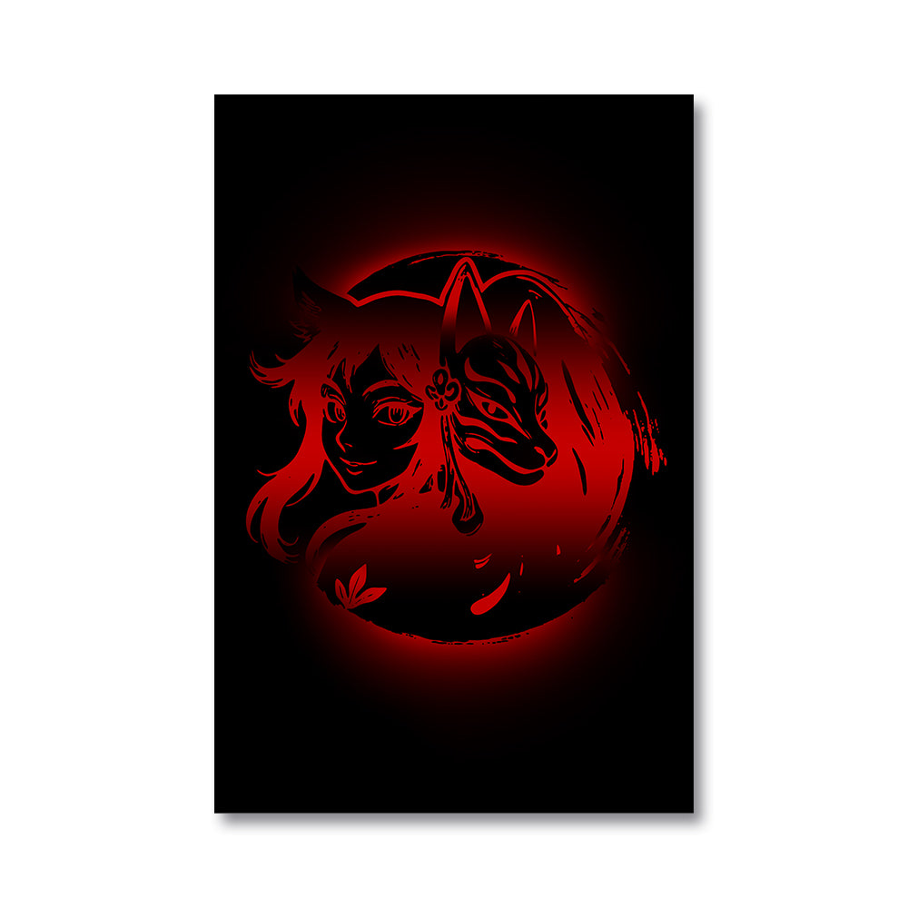 Popacollaa "Red Gloss" Poster