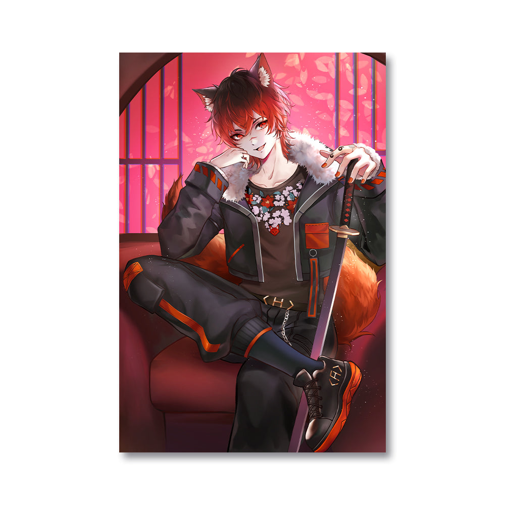 Kage Scarlet Oni Poster – UwU Market