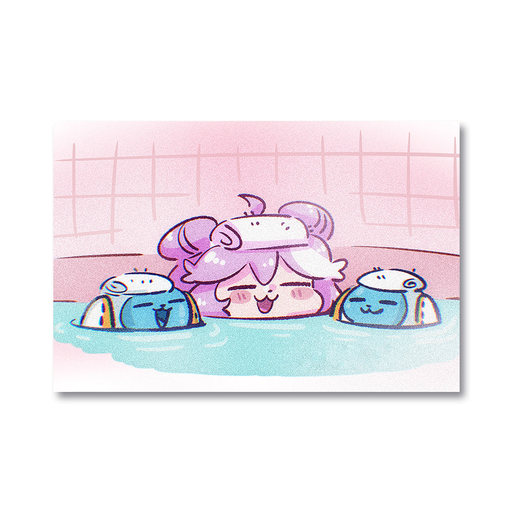 honeythekawaiibunny Bathhouse Poster