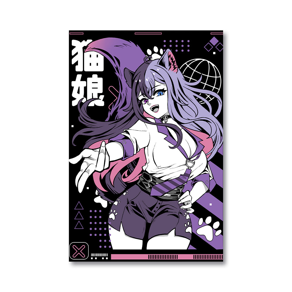 Obsidiana "Cat's Call" Poster