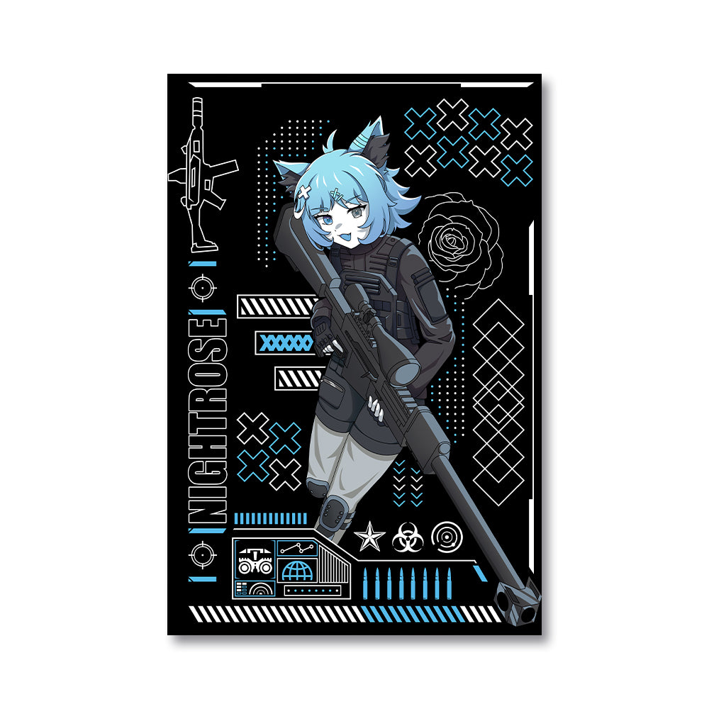 NightroseVT "Tacticute Specialist" Poster