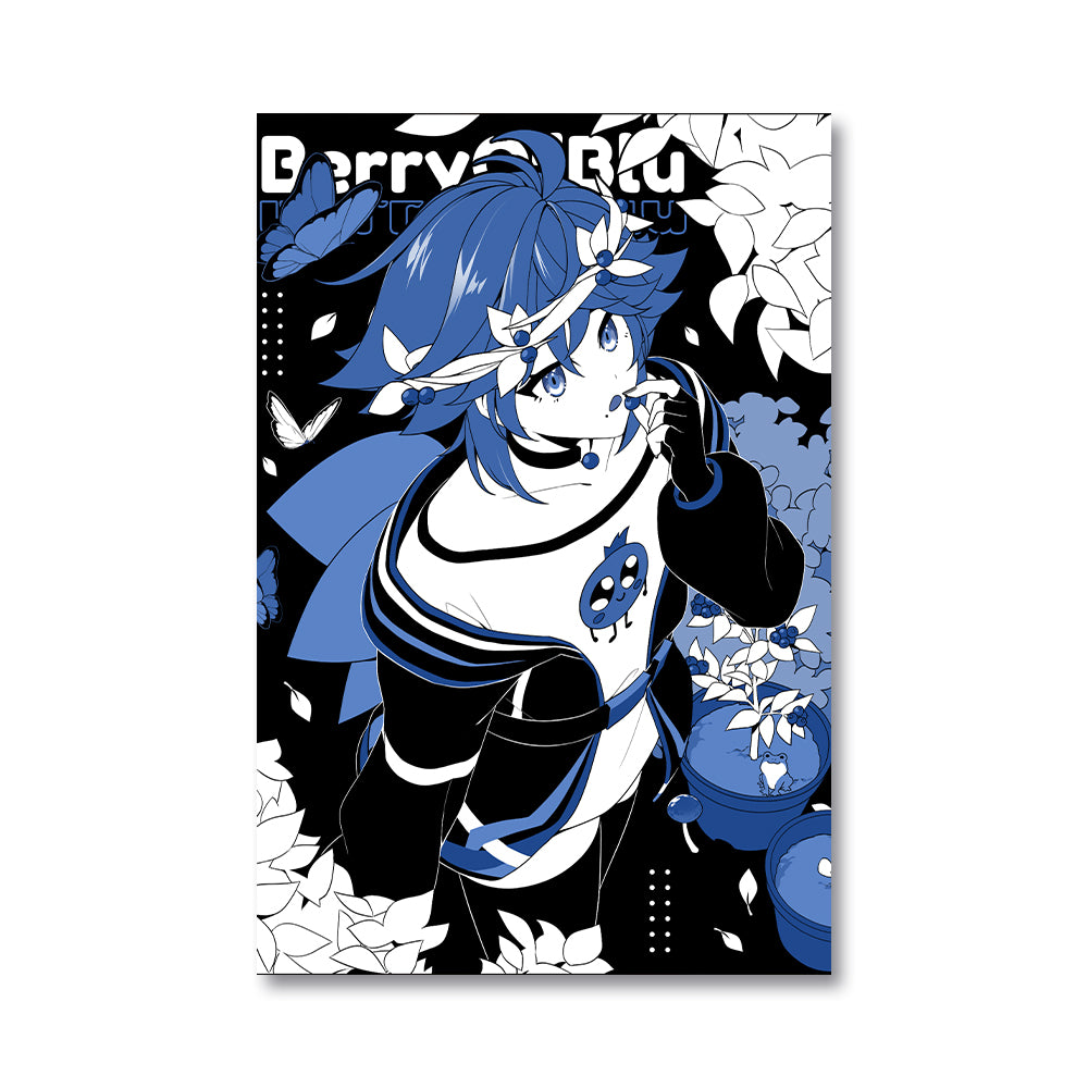 BerryOfBlu "Tending to the Patch" Poster