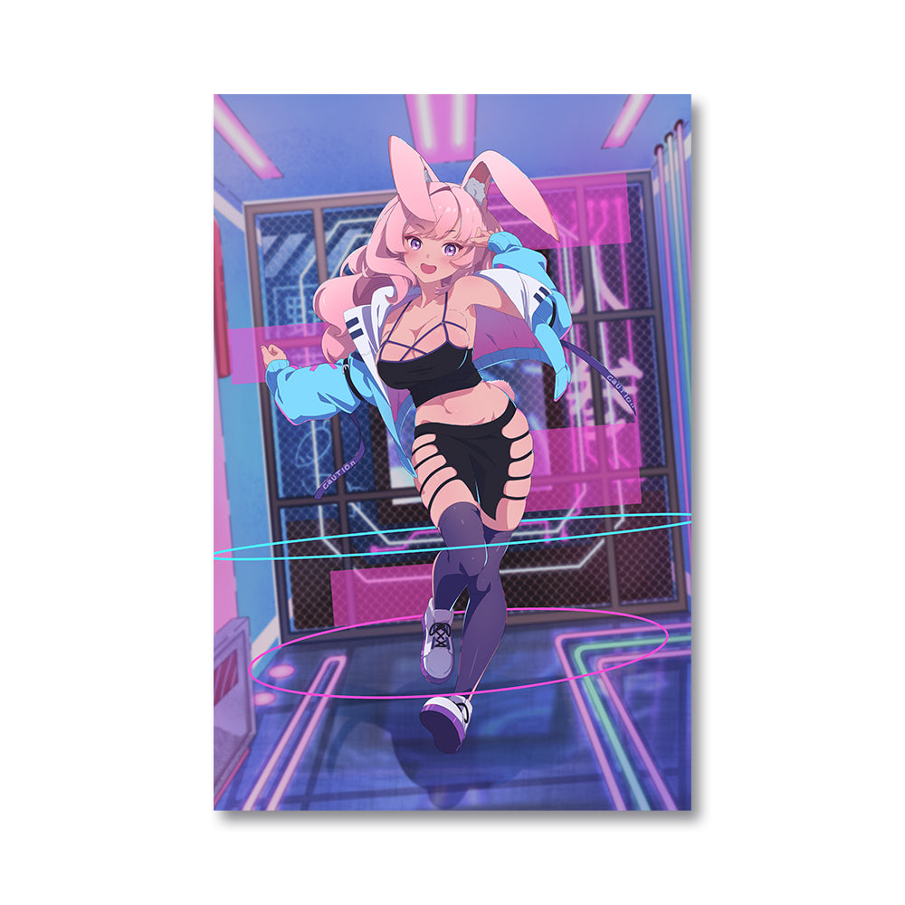 CyberSpunky Run Poster