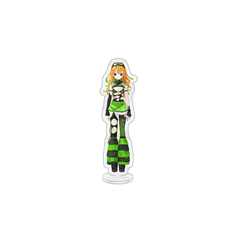 PumpkinSynth Nunessa Cybergoth Acrylic Standee