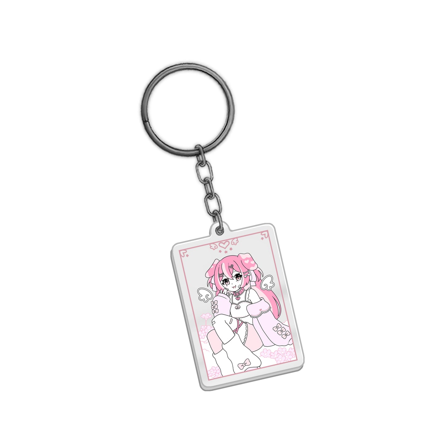 Puppiwa Puppy Angel Keychain