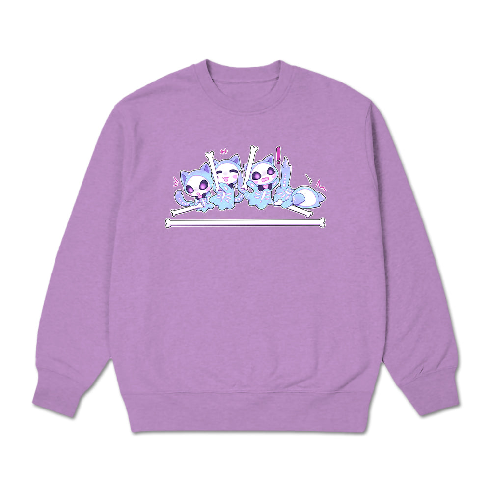 Nekrolina Full Of Broners Crewneck(Purple)