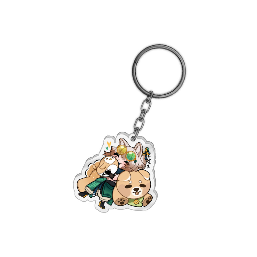 Renn Cuddle Puddle Keychain