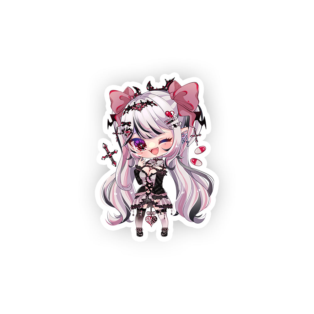 Rheasie Chibi Winks Sticker