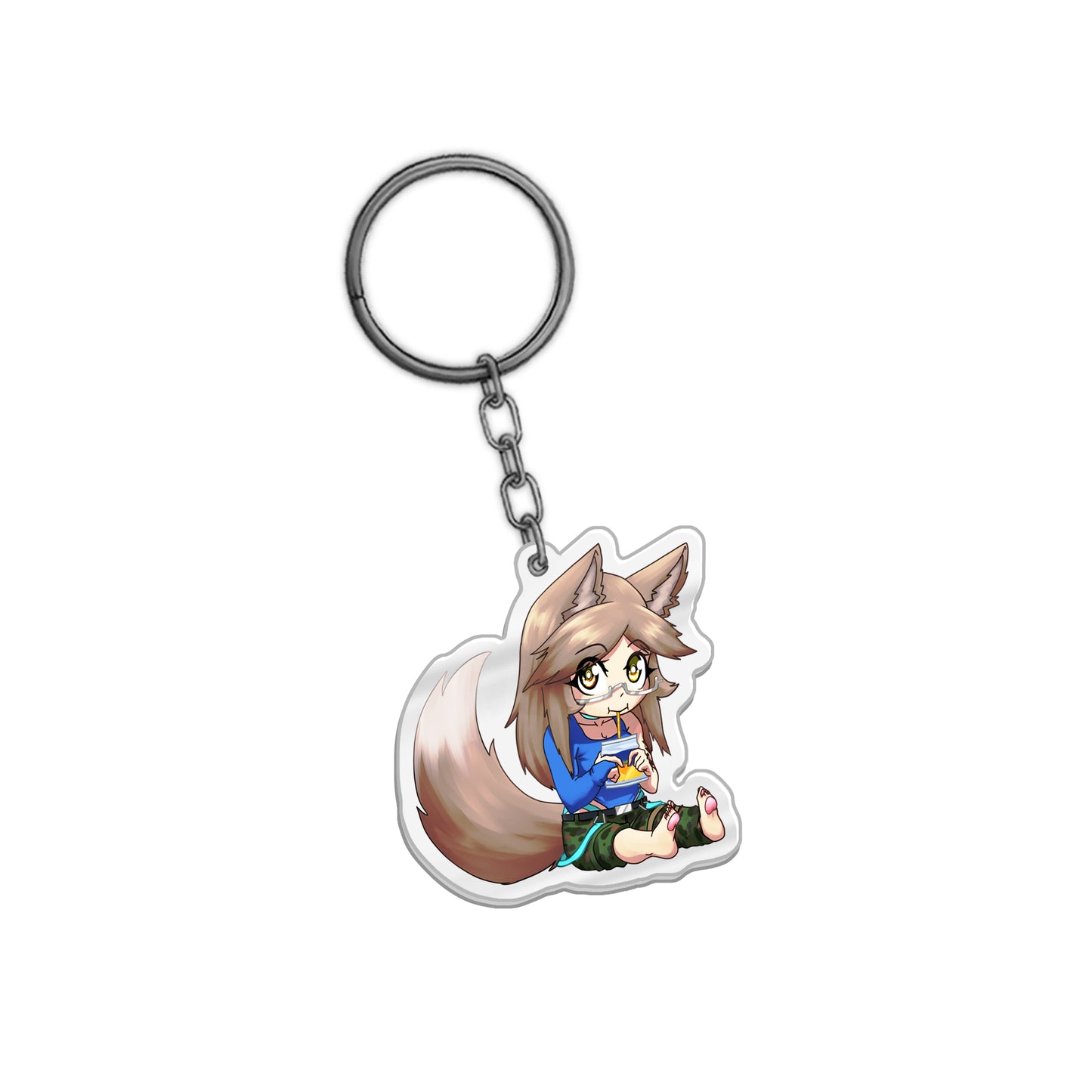 Sandy Lightning ‘Chibi Sip-sune’ Keychain