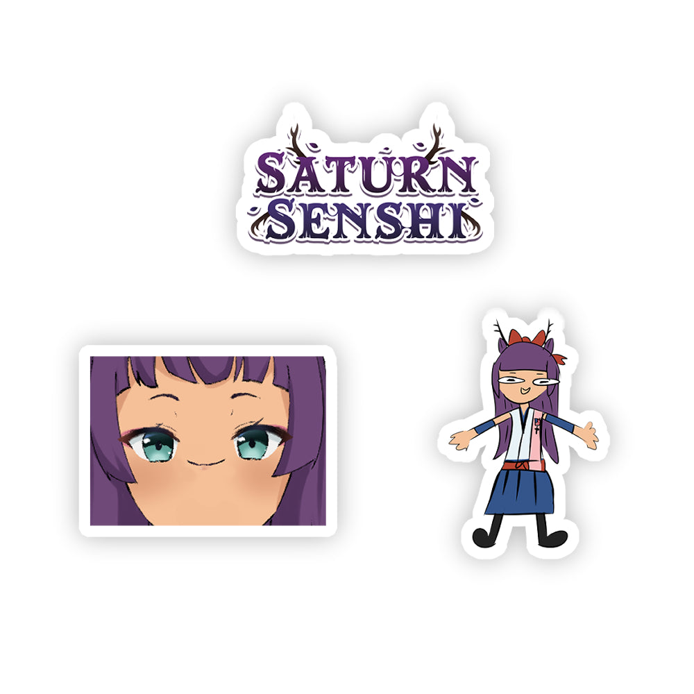 Saturn_Senshi "Comfy" Sticker Pack