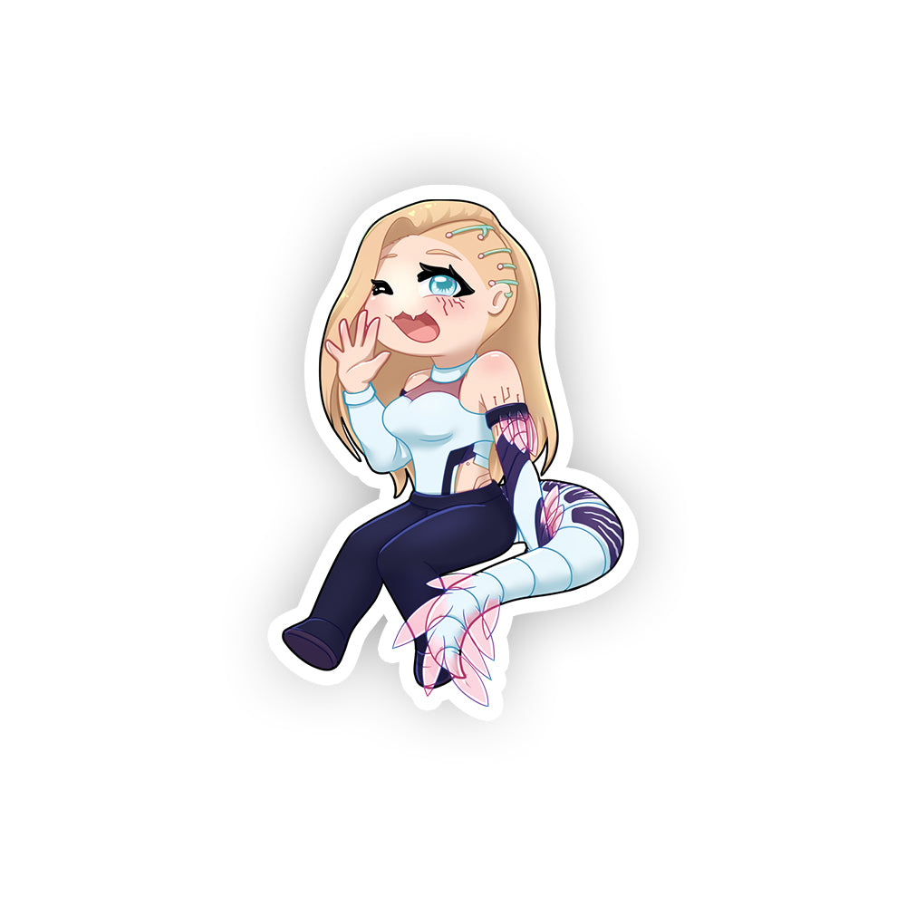 Shezabubadino Chibi Genesis Sticker