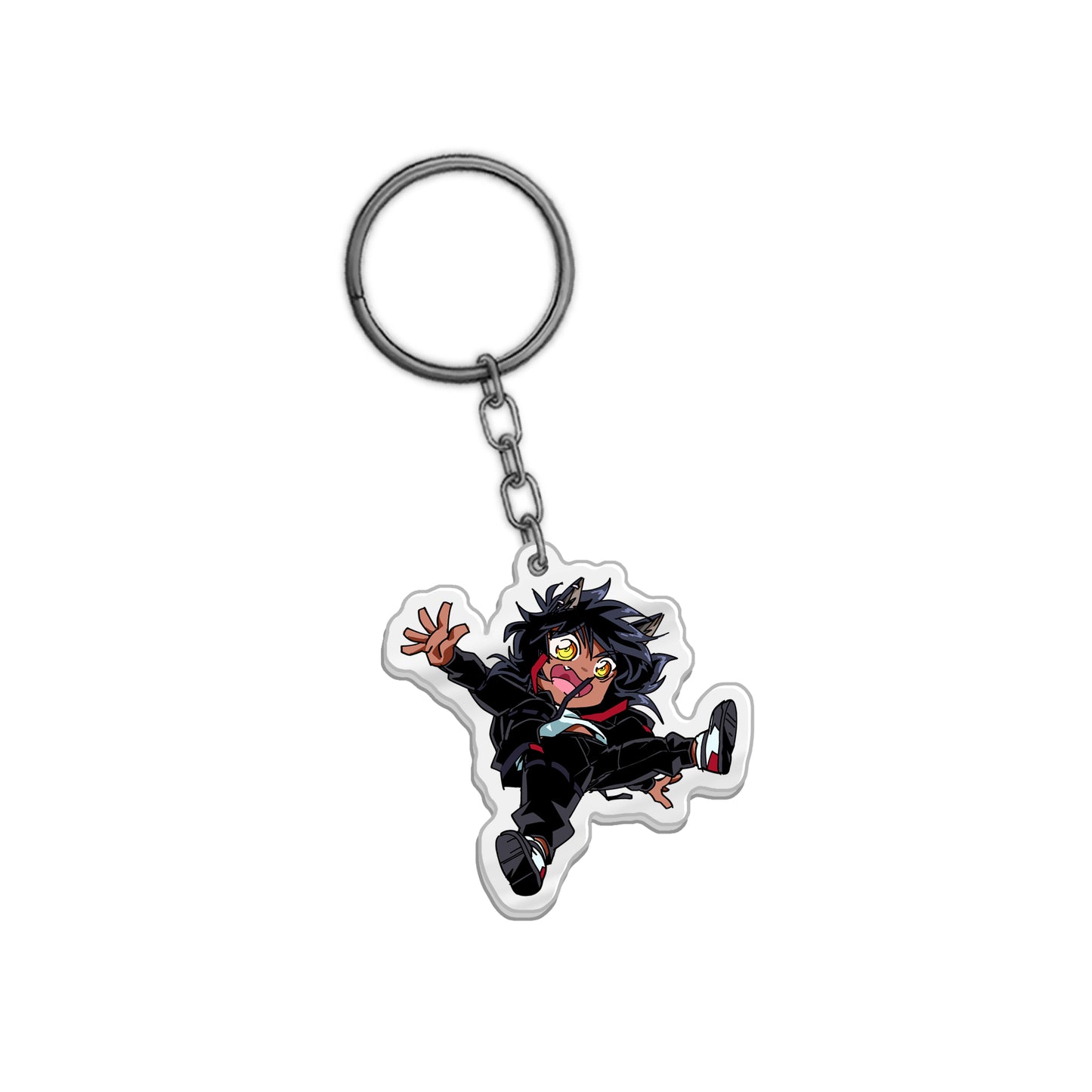 ShibaSeto "Chibi Jump" Keychain