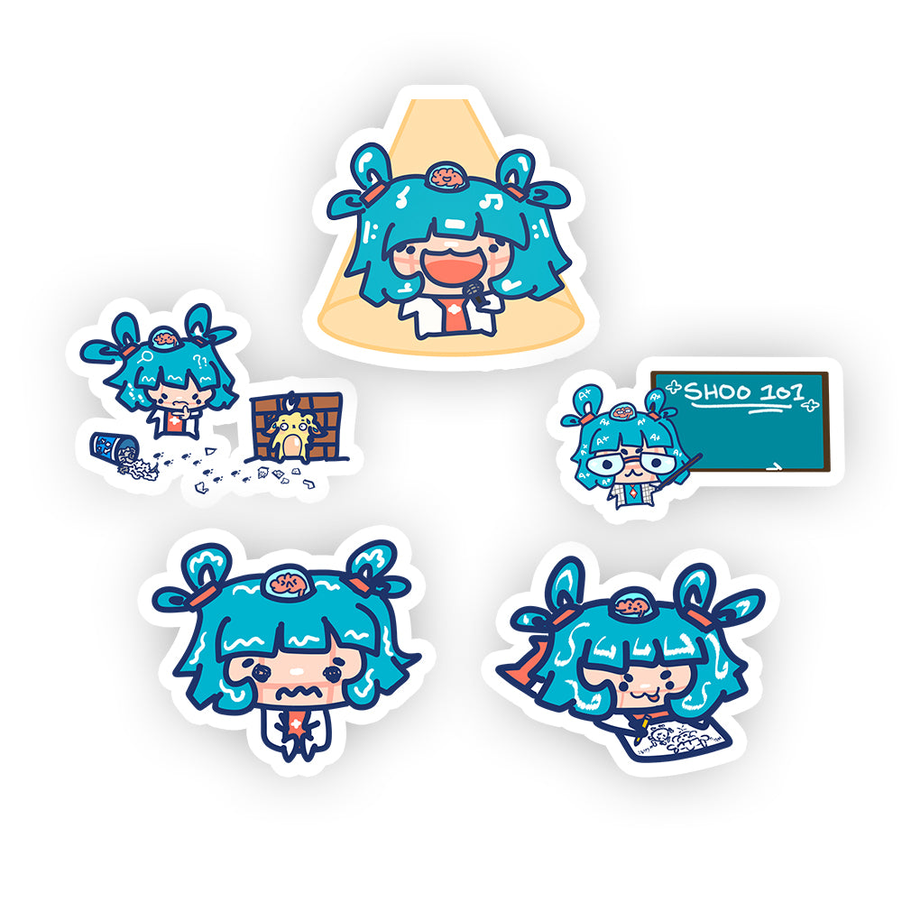 Shoomimi Chibi Sticker Pack