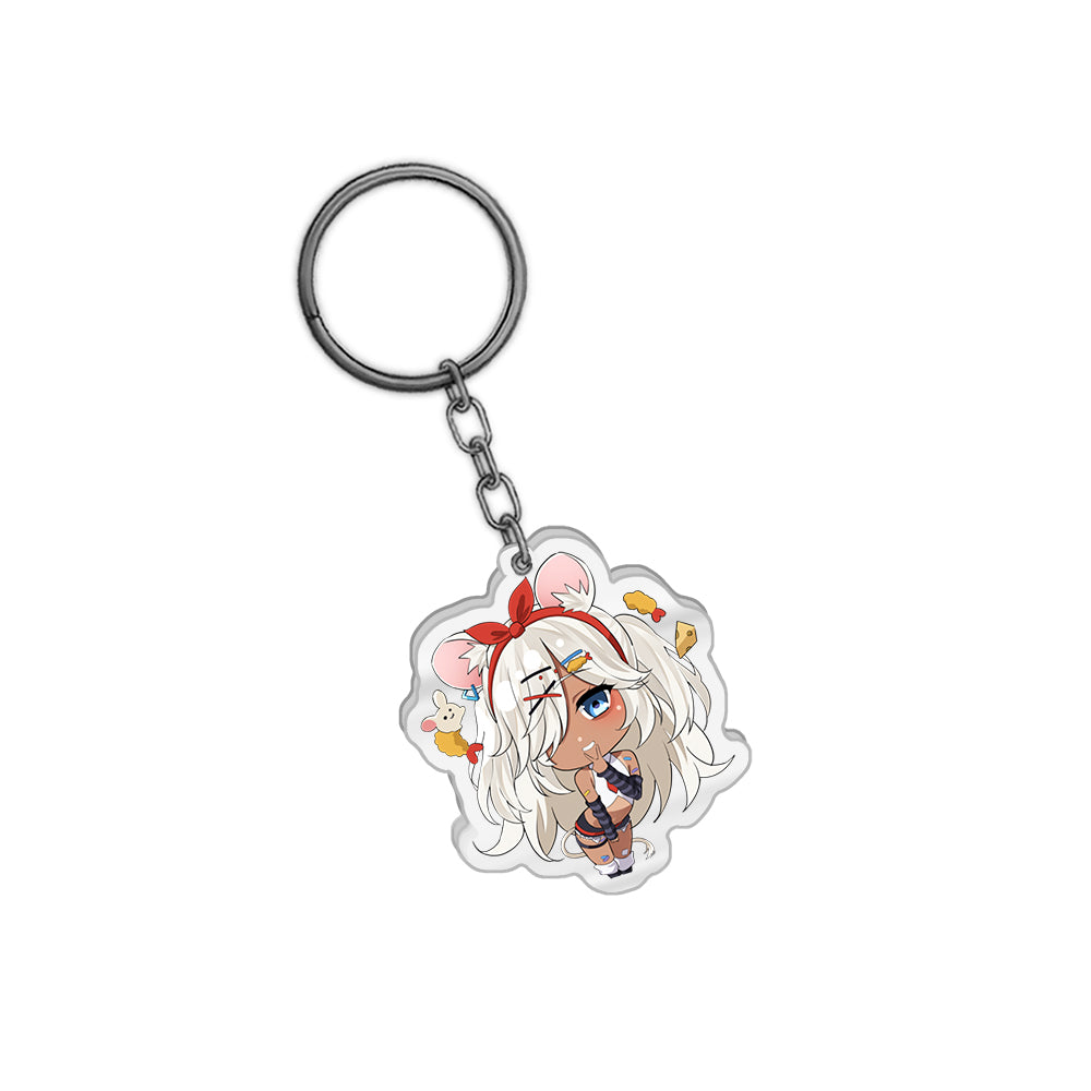 ShrimpleRat "Cheeky Shrimp" Keychain