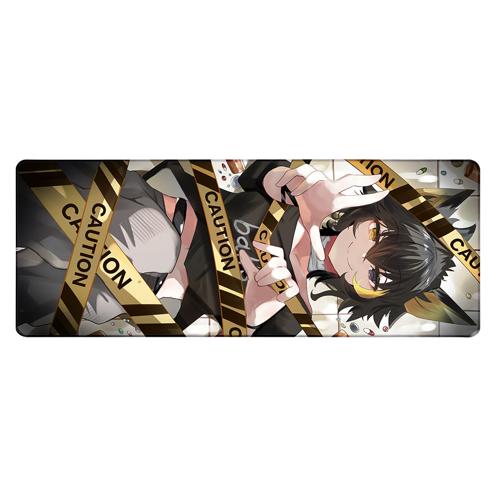 SiixVTuber Caution XL Mousepad