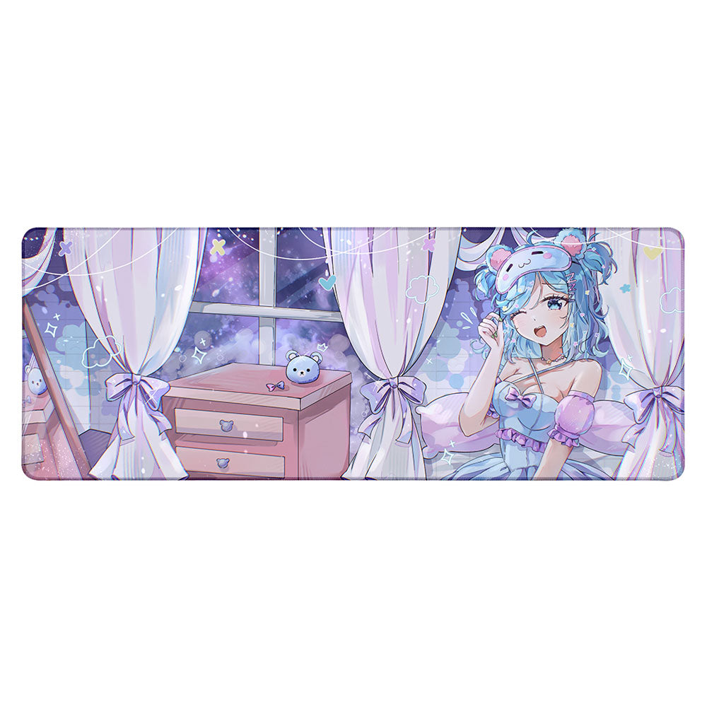 Stardust Kuma "Space Bear's Den" XL Mousepad