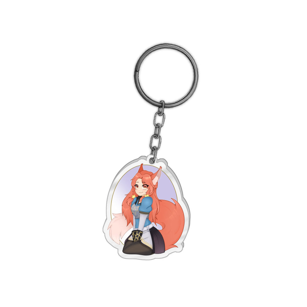 StellaKosmistr Portrait Keychain
