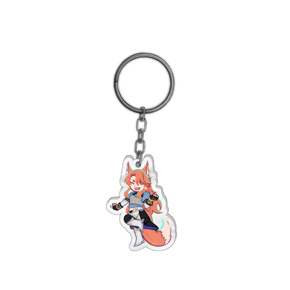 StellaKosmistr Chibi Knight Keychain