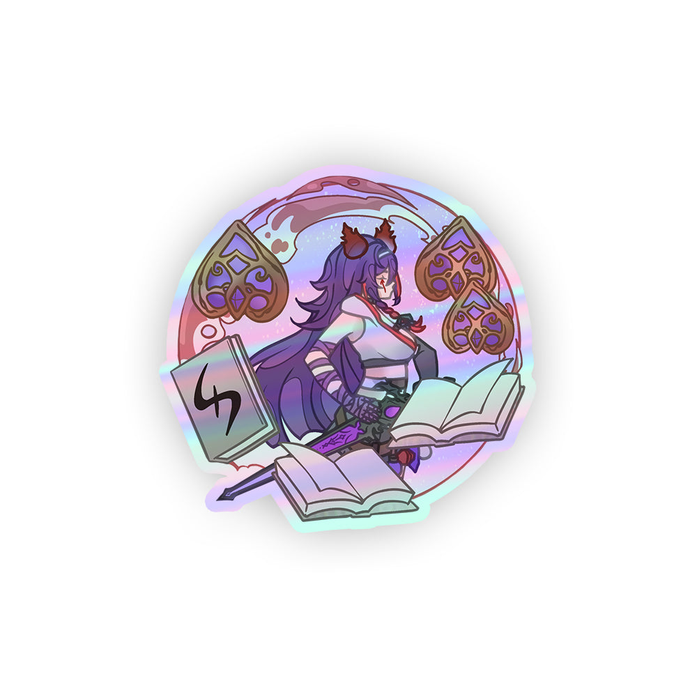 MaiNoboshi Grimorio Holo Sticker